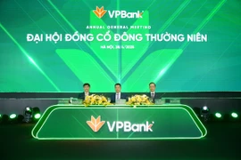VPBank bầu nhân sự cấp cao và thông qua kế hoạch lợi nhuận tỷ USD. (Ảnh: Vietnam+)