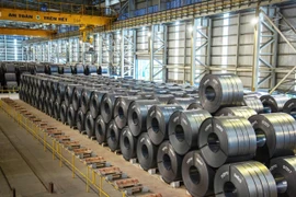 Hòa Phát đạt lợi nhuận sau thuế hơn 7.600 tỷ đồng trong nửa đầu năm, nâng sản lượng HRC lên 9 triệu tấn. (Ảnh: Vietnam+)