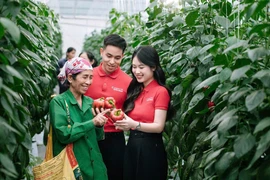 Agribank tự hào lớn mạnh trong 80 năm phát triển cùng đất nước. (Ảnh: Vietnam+)