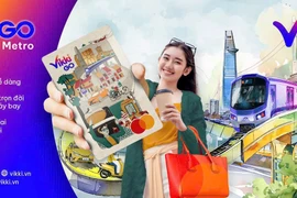 Ngân hàng số Vikki công bố hợp tác thành công cùng sự kiện khai trương tuyến metro đầu tiên của Thành phố Hồ Chí Minh. (Ảnh: Vietnam+)