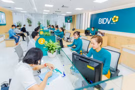 BIDV hoàn tất phát hành cổ phiếu riêng lẻ, thu về hơn 10.000 tỷ đồng. (Ảnh: Vietnam+