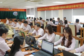 Ngân hàng Chính sách xã hội đã và đang tập trung chuyển đổi số nhằm nâng cao chất lượng phục vụ Nhân dân. (Ảnh: Vietnam+)