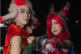 Cosplay là 1 trong những hoạt động chính tại khu vực Expo. (Ảnh: Vietnam+)