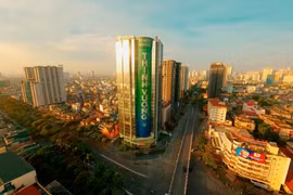Trụ sở chính của VPBank. (Ảnh: Vietnam+)