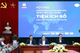 Các diễn giả tại hội thảo. (Ảnh: Vietnam+)
