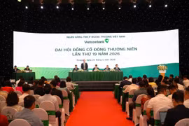 Vietcombank phát hành hơn 1 tỷ cổ phiếu, để ngỏ thành lập ngân hàng 100% tại VIFC. (Ảnh: Vietnam+)