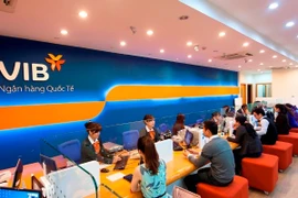 Lợi nhuận 6 tháng của VIB đạt 5.000 tỷ đồng, tăng trưởng tín dụng 10%. (Ảnh: Vietnam+)