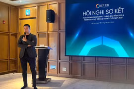 Ông Nguyễn Hữu Tự Trí, Phó Tổng Giám đốc thường trực của OPES phát biểu trong Hội nghị sơ kết. (Ảnh: Vietnam+)