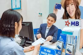 MB đạt 15.900 tỷ đồng lợi nhuận trước thuế, tạm dẫn đầu toàn ngành khi Vietcombank chưa công bố. (Ảnh: Vietnam+)