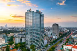 Trụ sở chính BIDV. (Ảnh: Vietnam+)