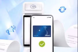 NAPAS ra mắt dịch vụ thanh toán di động Tap & Pay. (Ảnh: Vietnam+)