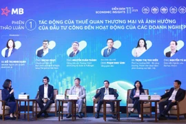 MB Economic Insights cung cấp bức tranh toàn cảnh kinh tế quốc tế và chia sẻ những giải pháp thiết thực giúp doanh nghiệp vững vàng vượt qua thách thức. (Ảnh: Vietnam+)
