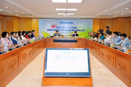 Quang cảnh tại tọa đàm. (Ảnh: Vietnam+)