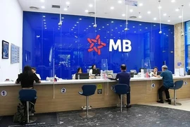 MB chốt quyền trả cổ tức tỷ lệ 35%, gồm cả tiền mặt và cổ phiếu. (Ảnh: Vietnam+)