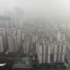Hà Nội ô nhiễm không khí ở mức cao. (Ảnh: Hoài Nam/Vietnam+)