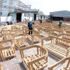Tổng giá trị xuất khẩu gỗ và sản phẩm gỗ 8 tháng đầu năm đạt 11,1 tỷ USD. (Nguồn: TTXVN)