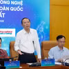 Thứ trưởng Bộ Nông nghiệp và Môi trường Phùng Đức Tiến phát biểu.
