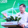 Thứ trưởng Bộ Nông nghiệp và Môi trường Nguyễn Hoàng Hiệp phát biểu tại diễn đàn. (Ảnh: BTC)