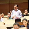 Bộ trưởng Bộ Nông nghiệp và Môi trường Trịnh Việt Hùng phát biểu. (Ảnh: An Đăng/TTXVN)