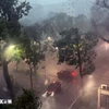 Cảnh báo dông sét và mưa lớn cục bộ tại Hà Nội. (Ảnh: An Đăng/TTXVN)