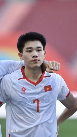 U22 Việt Nam buộc phải có điểm trước U22 Malaysia để chắc vé vào bán kết. (Ảnh: TTXVN)