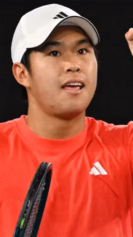 Learner Tien tạo nên địa chấn tại Australian Open 2025. (Nguồn: Getty Images)