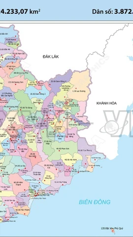 124 đơn vị hành chính cấp xã của tỉnh Lâm Đồng năm 2025