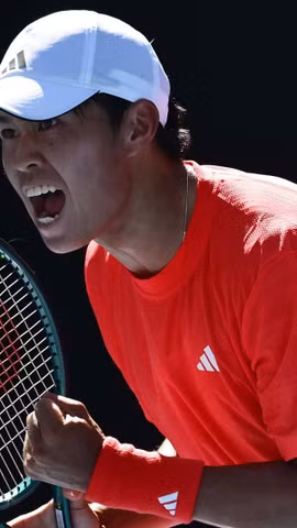 Learner tien tiếp tục gây bất ngờ, thẳng tiến vòng 4 Australian Open 2025. (Nguồn: Getty Images)