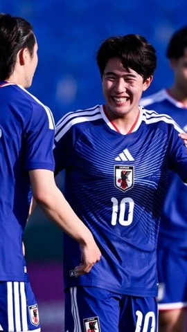 U23 Nhật Bản dễ dàng đánh bại U23 Syria 5-0. (Nguồn: AFC)