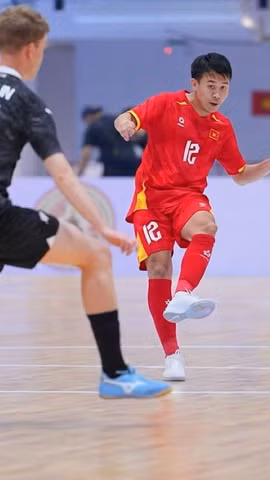 Futsal Việt Nam giành chiến thắng tưng bừng ở lượt trận thứ 2