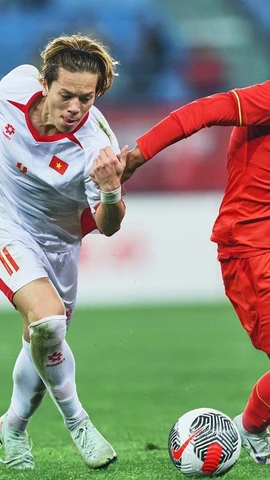 U23 Việt Nam quyết đánh bại U23 Trung Quốc. (Nguồn: CFA)