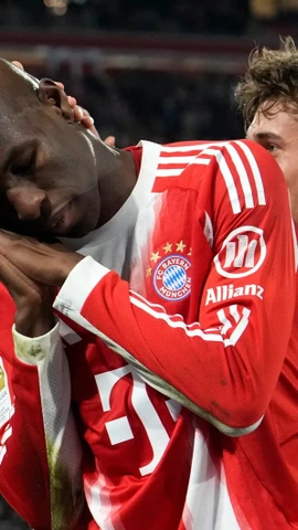 Nicolas Jackson ghi bàn đầu tiên giúp Bayern chiến thắng. (Nguồn: Getty Images)