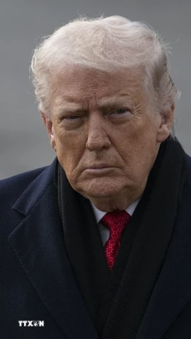 Tổng thống Mỹ Donald Trump. (Ảnh: Anadolu Agency/TTXVN)