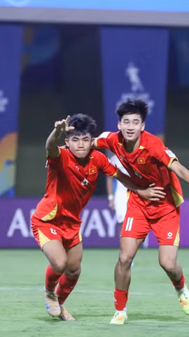 U17 Việt Nam thẳng tiến tứ kết U17 châu Á 2026. (Nguồn: VFF)