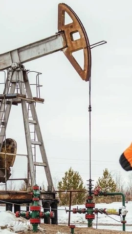 Một cơ sở khai thác dầu của Nga. (Ảnh: TASS/TTXVN)