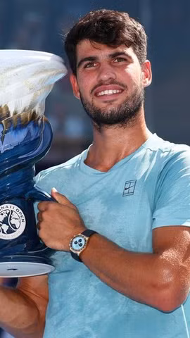 Alcaraz lần đầu vô địch Cincinnati Open. (Nguồn: ATP)