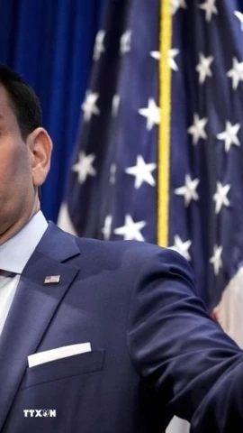 Ngoại trưởng Mỹ Marco Rubio. (Ảnh: Getty Images/TTXVN)
