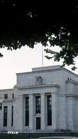 Trụ sở Cục Dự trữ Liên bang Mỹ (Fed) tại Washington, D.C. (Ảnh: THX/TTXVN)