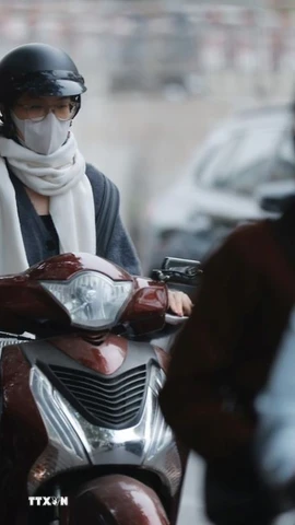 Bắc Bộ sáng và đêm trời rét. (Ảnh: Minh Quyết/TTXVN)