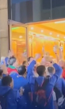 Khoảnh khắc U23 Jordan nhảy múa, ăn mừng với U23 Việt Nam