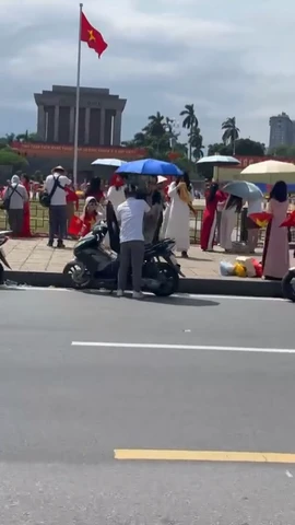 Không khí tại Ba Đình ngay trước thềm lễ diễu binh, diễu hành ngày 2/9