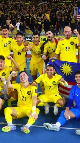 Hình ảnh Tuyển Malaysia sau trận thắng Tuyển Việt Nam. (Nguồn: AFC)