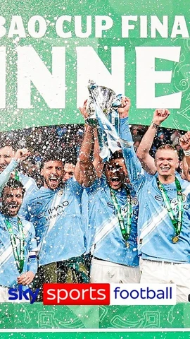 Man City giành chức vô địch Cúp Liên đoàn Anh.