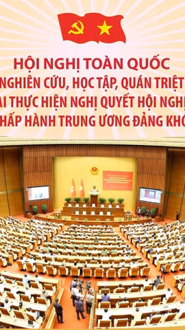 Hội nghị toàn quốc nghiên cứu, học tập, quán triệt và triển khai thực hiện Nghị quyết Hội nghị Trung ương 3