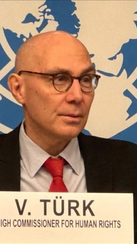 Cao ủy Nhân quyền Liên hợp quốc Volker Türk. (Nguồn: AA)