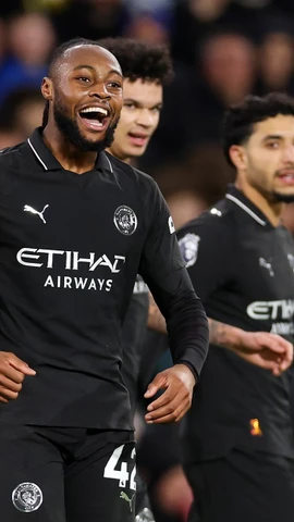 Antoine Semenyo mang chiến thắng về cho Man City. (Nguồn: Getty Images)