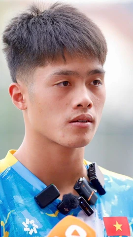 Quốc Việt tự tin đối đầu U22 Malaysia. (Nguồn: VFF)