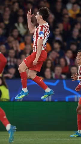 Atletico đang là đội có lợi thế lớn nhất sau khi thắng 2-0 trên sân Barcelona. (Nguồn: Getty Images)