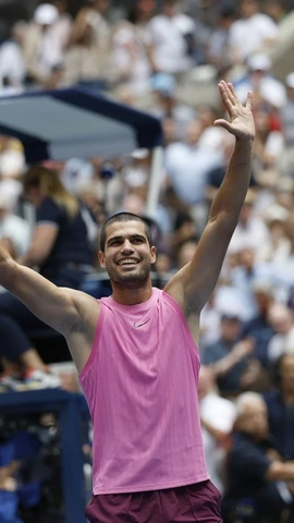 Alcaraz thẳng tiến vào chung kết US Open 2025. (Nguồn: Marca)