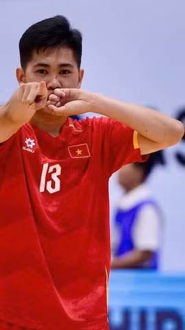 Tuyển Futsal Việt Nam quyết thắng để giành vé chung kết. (Nguồn: VFF)